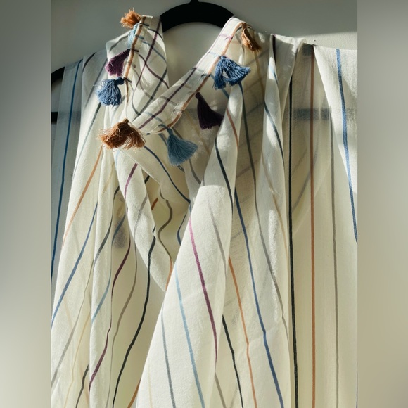 TILO Scarves Tassle Treat and oh so unique! NWT - Picture 7 of 14